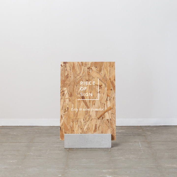 BLOCK & BOARD L-SIZE スタンドサイン - PIECE OF SIGN