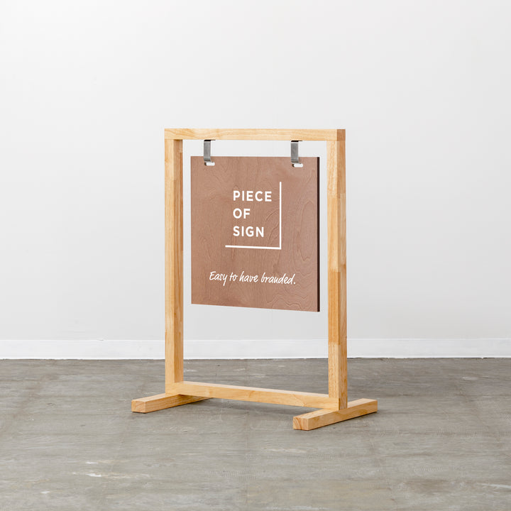 WOOD FRAME スタンドサイン - PIECE OF SIGN