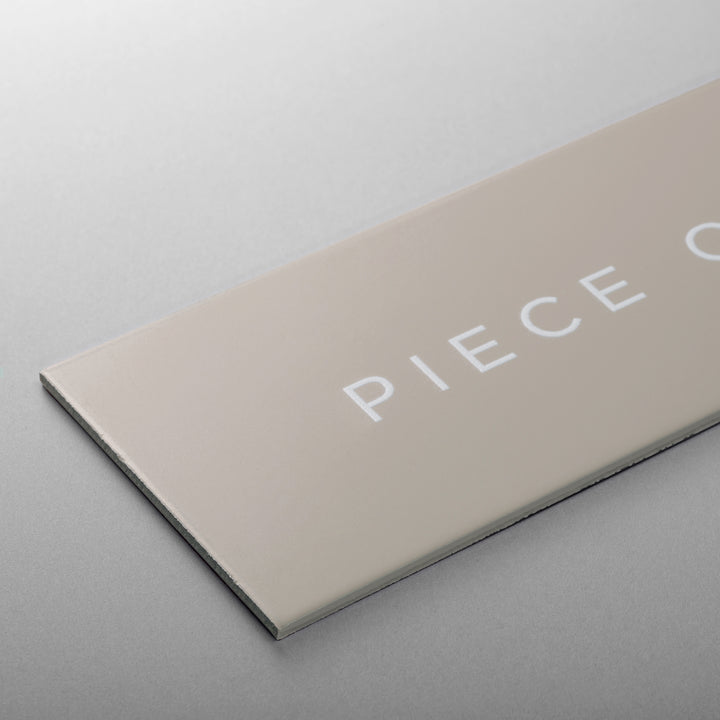おしゃれな金属表札 - PIECE OF SIGN 