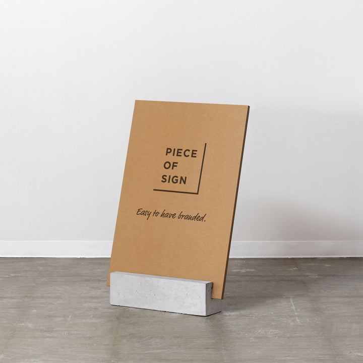 BLOCK & BOARD L-SIZE スタンドサイン - PIECE OF SIGN