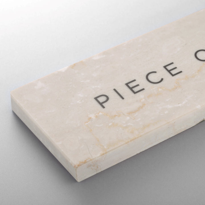 おしゃれな天然石表札 - PIECE OF SIGN 