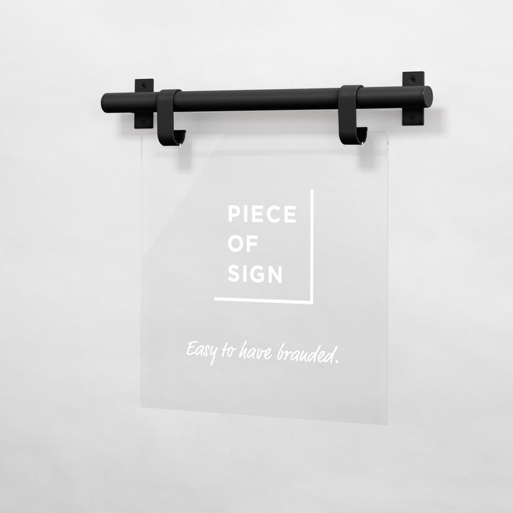 HANGING ウォールサイン 壁掛け - SQUARE - PIECE OF SIGN
