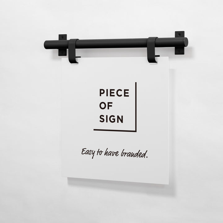 HANGING ウォールサイン 壁掛け - SQUARE - PIECE OF SIGN