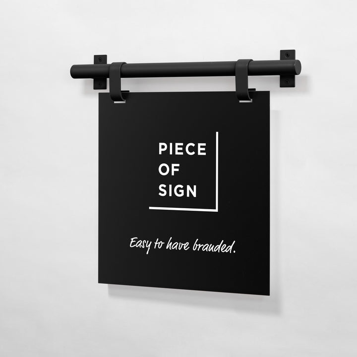 HANGING ウォールサイン 壁掛け - SQUARE - PIECE OF SIGN