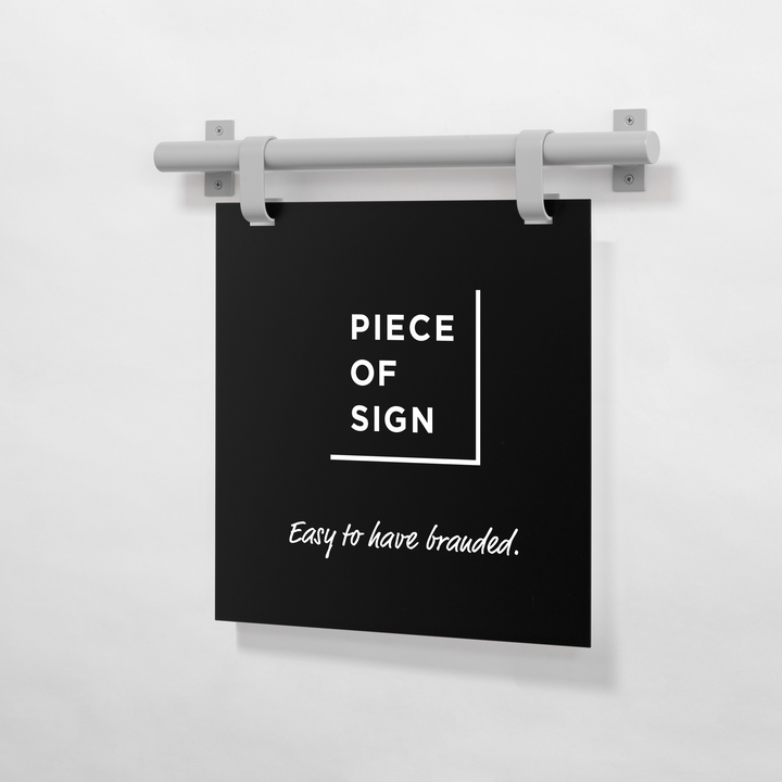 HANGING ウォールサイン 壁掛け - SQUARE - PIECE OF SIGN