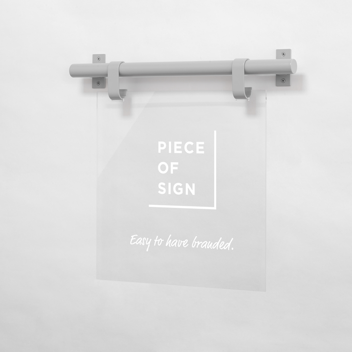 HANGING ウォールサイン 壁掛け - SQUARE - PIECE OF SIGN
