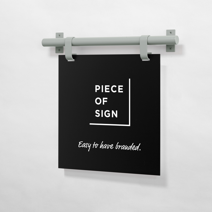 HANGING ウォールサイン 壁掛け - SQUARE - PIECE OF SIGN