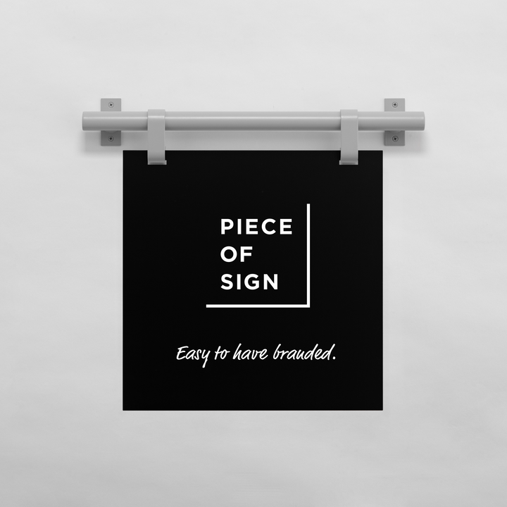 HANGING ウォールサイン 壁掛け - SQUARE - PIECE OF SIGN