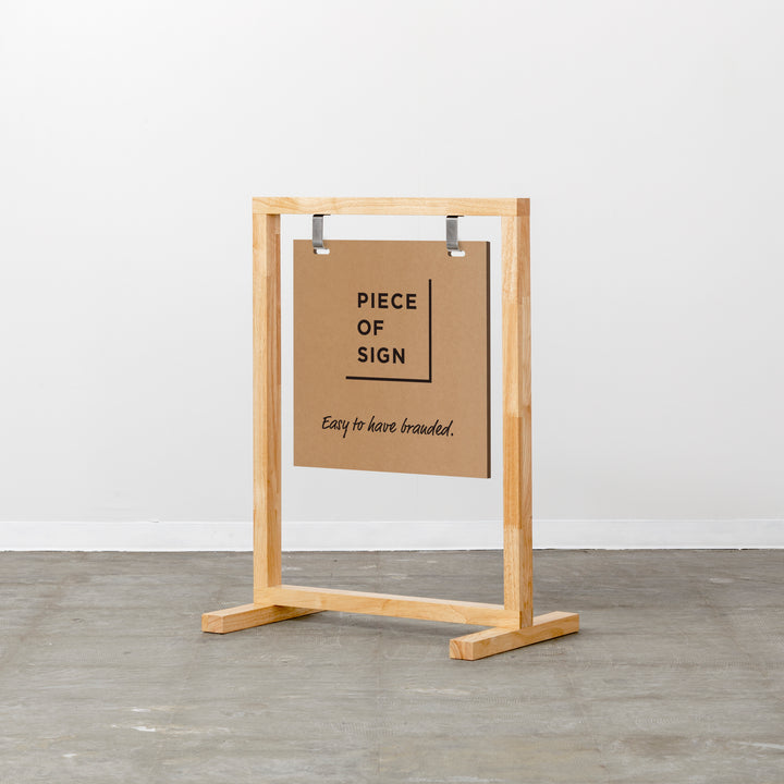 WOOD FRAME スタンドサイン - PIECE OF SIGN