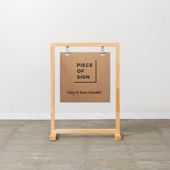 WOOD FRAME スタンドサイン - PIECE OF SIGN