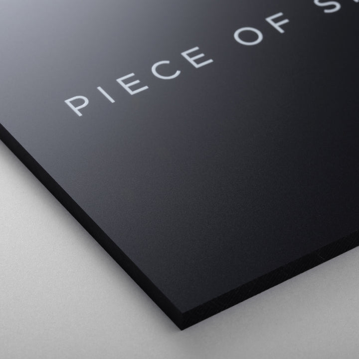 おしゃれなアクリル表札 - PIECE OF SIGN 