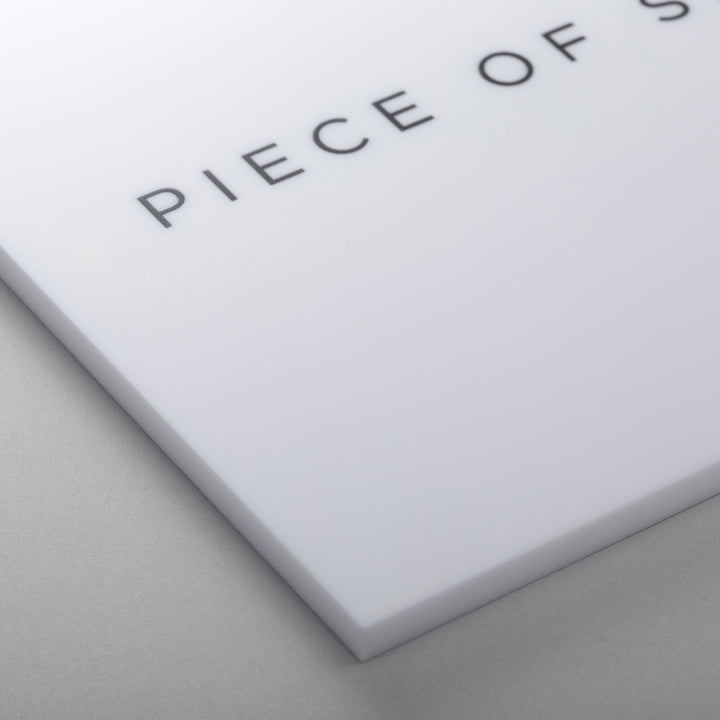 おしゃれなアクリル表札 - PIECE OF SIGN 