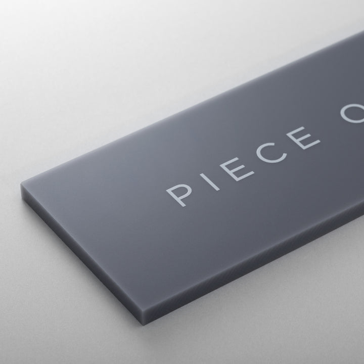 おしゃれなアクリル表札 - PIECE OF SIGN 