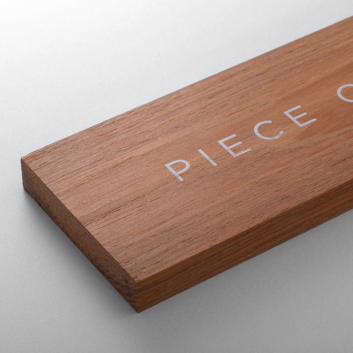 おしゃれな無垢木表札 - PIECE OF SIGN 