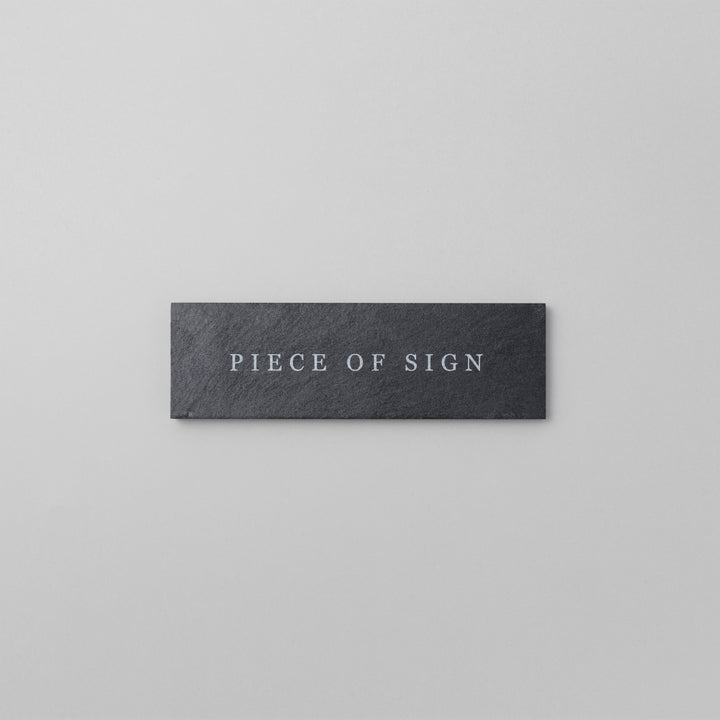 おしゃれな天然石表札 - PIECE OF SIGN 