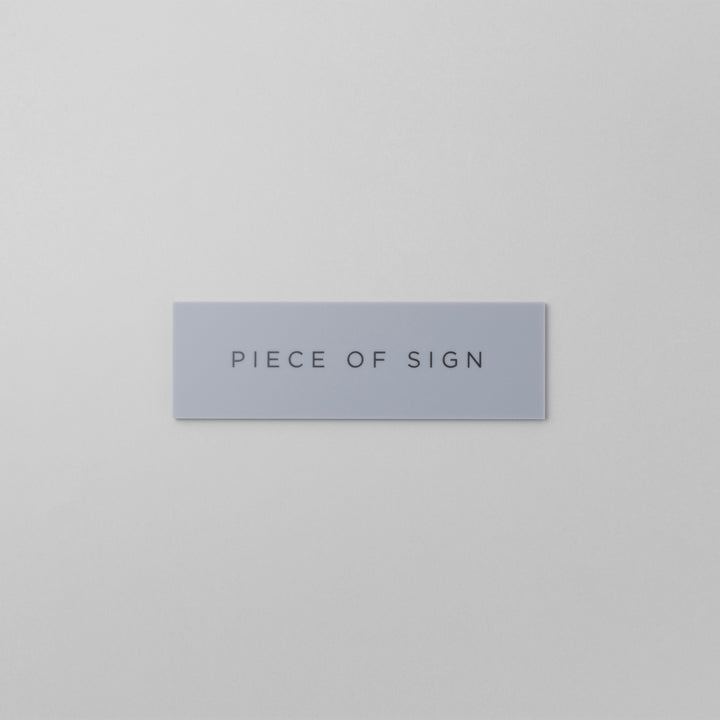 おしゃれなアクリル表札 - PIECE OF SIGN 