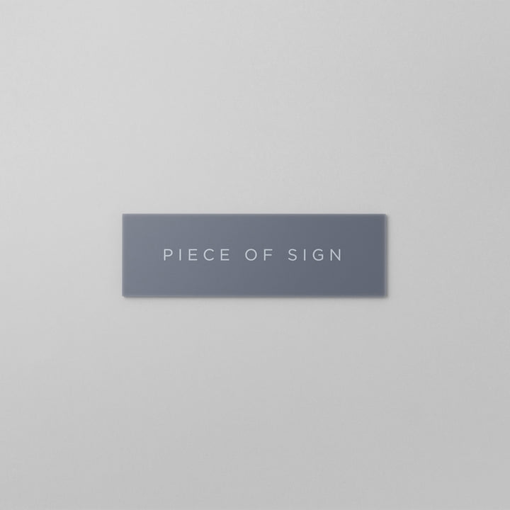 おしゃれなアクリル表札 - PIECE OF SIGN 