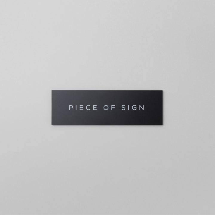おしゃれなアクリル表札 - PIECE OF SIGN 