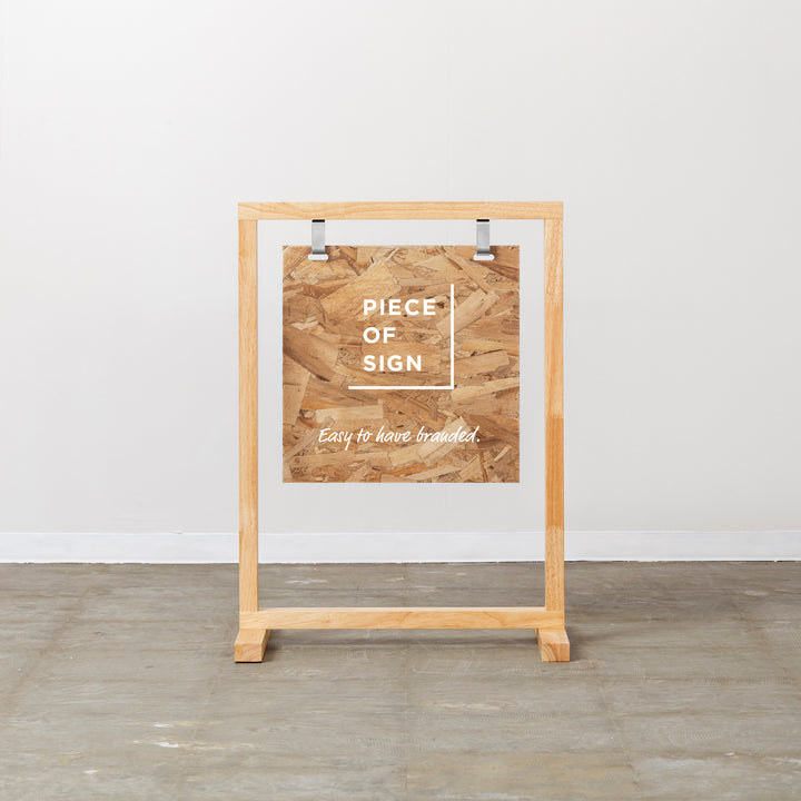 WOOD FRAME スタンドサイン - PIECE OF SIGN