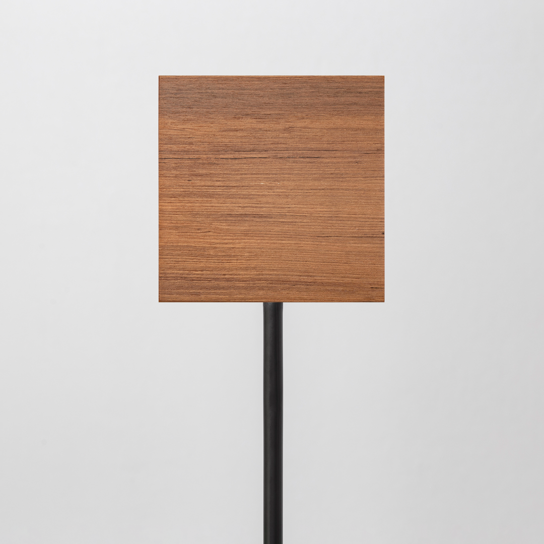 POLE スタンドサイン - Black（印刷無しで購入）