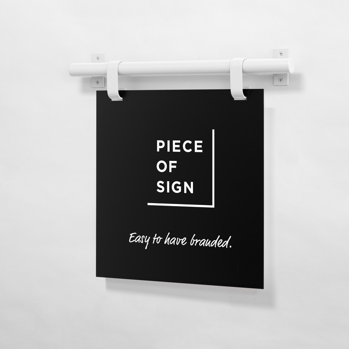 HANGING ウォールサイン 壁掛け - SQUARE - PIECE OF SIGN