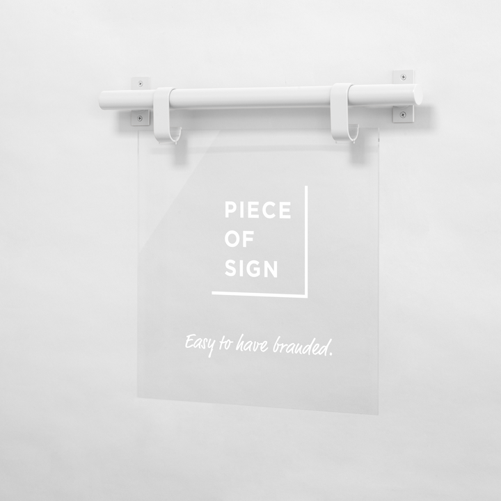 HANGING ウォールサイン 壁掛け - SQUARE - PIECE OF SIGN