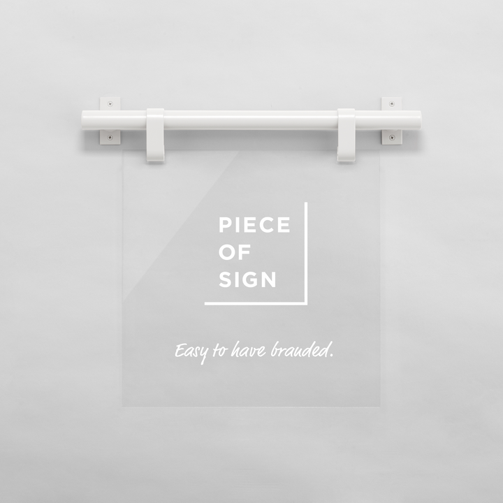 HANGING ウォールサイン 壁掛け - SQUARE - PIECE OF SIGN