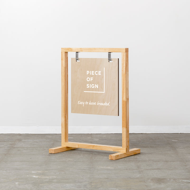 WOOD FRAME スタンドサイン - PIECE OF SIGN