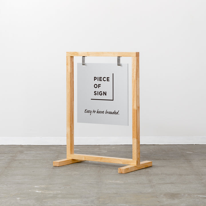 WOOD FRAME スタンドサイン - PIECE OF SIGN