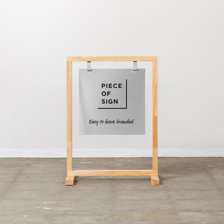 WOOD FRAME スタンドサイン - PIECE OF SIGN