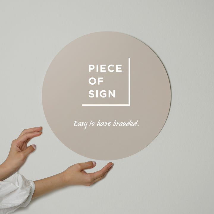 FLAT PLATE ウォールサイン - PIECE OF SIGN