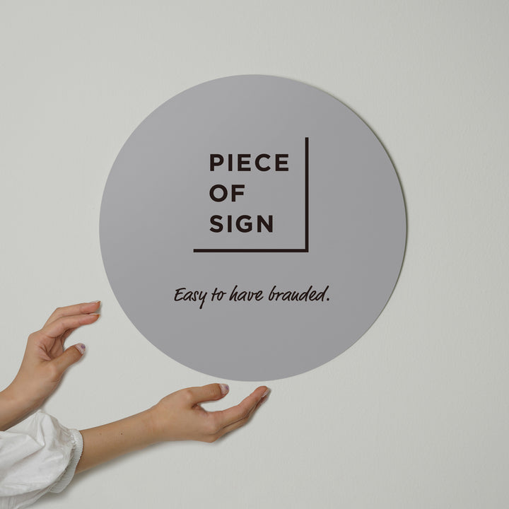 FLAT PLATE ウォールサイン - PIECE OF SIGN