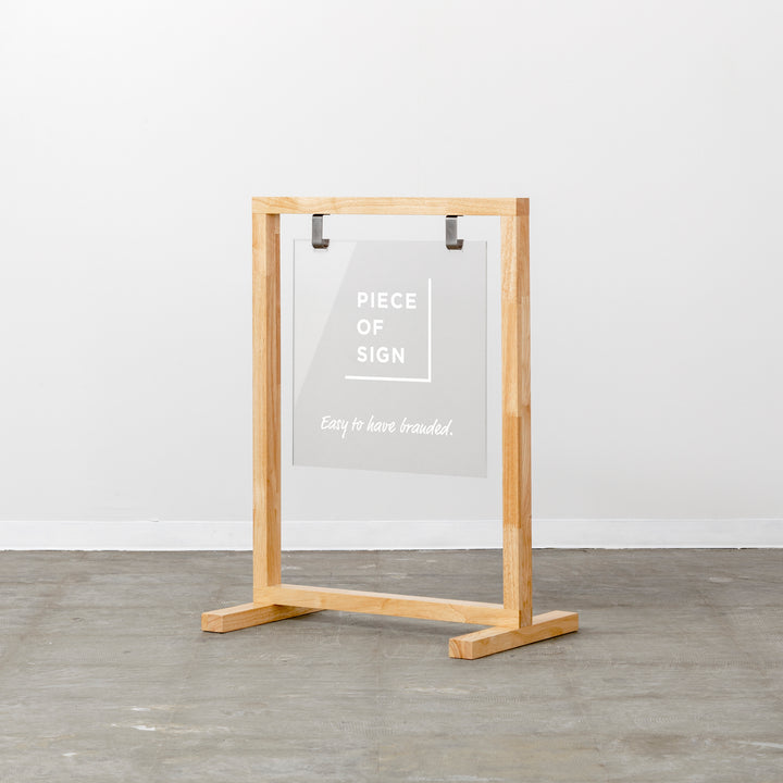 WOOD FRAME スタンドサイン - PIECE OF SIGN