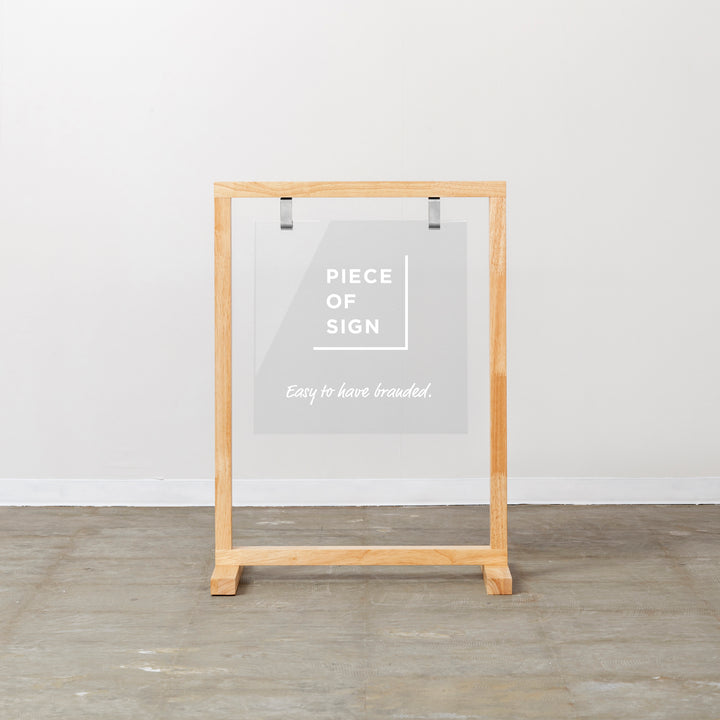 WOOD FRAME スタンドサイン - PIECE OF SIGN