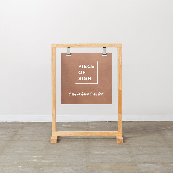 WOOD FRAME スタンドサイン - PIECE OF SIGN