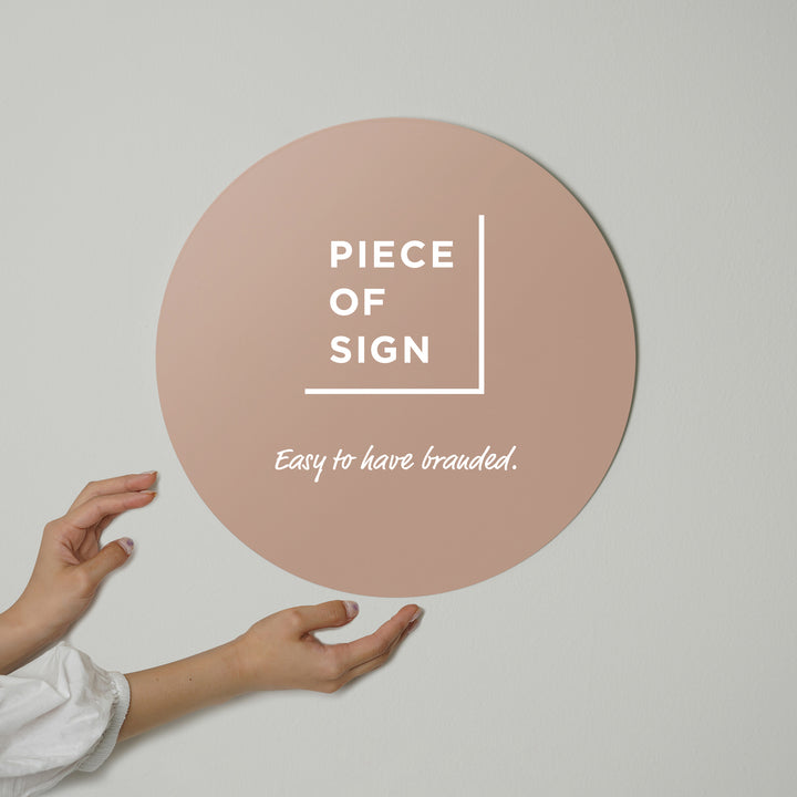 FLAT PLATE ウォールサイン - PIECE OF SIGN