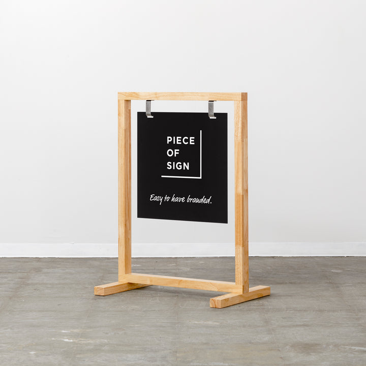 WOOD FRAME スタンドサイン - PIECE OF SIGN
