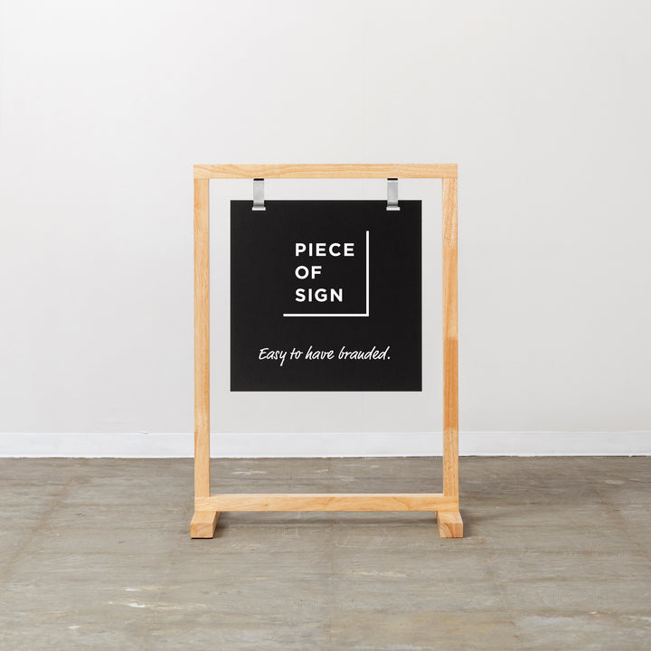 WOOD FRAME スタンドサイン - PIECE OF SIGN