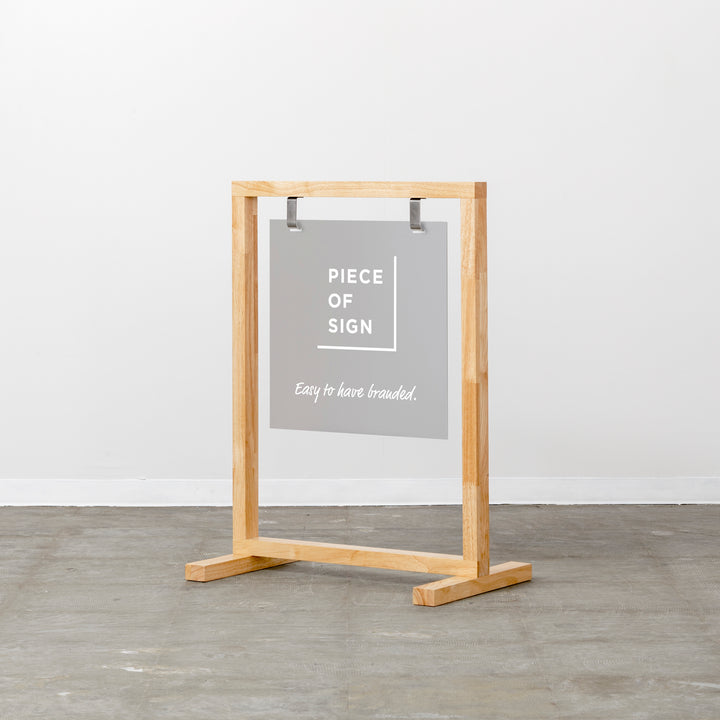 WOOD FRAME スタンドサイン - PIECE OF SIGN