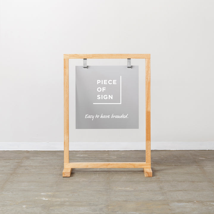 WOOD FRAME スタンドサイン - PIECE OF SIGN