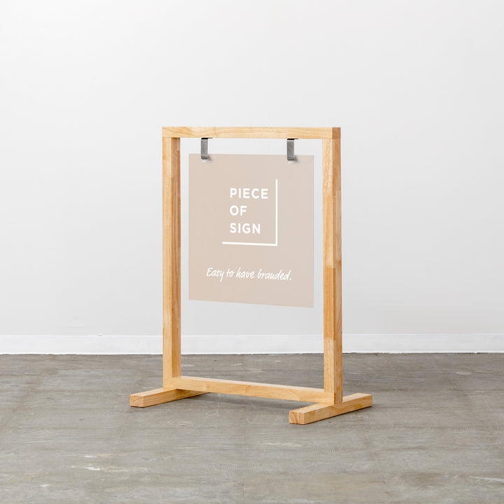 WOOD FRAME スタンドサイン - PIECE OF SIGN