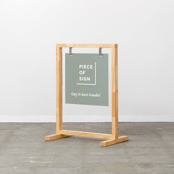 WOOD FRAME スタンドサイン - PIECE OF SIGN
