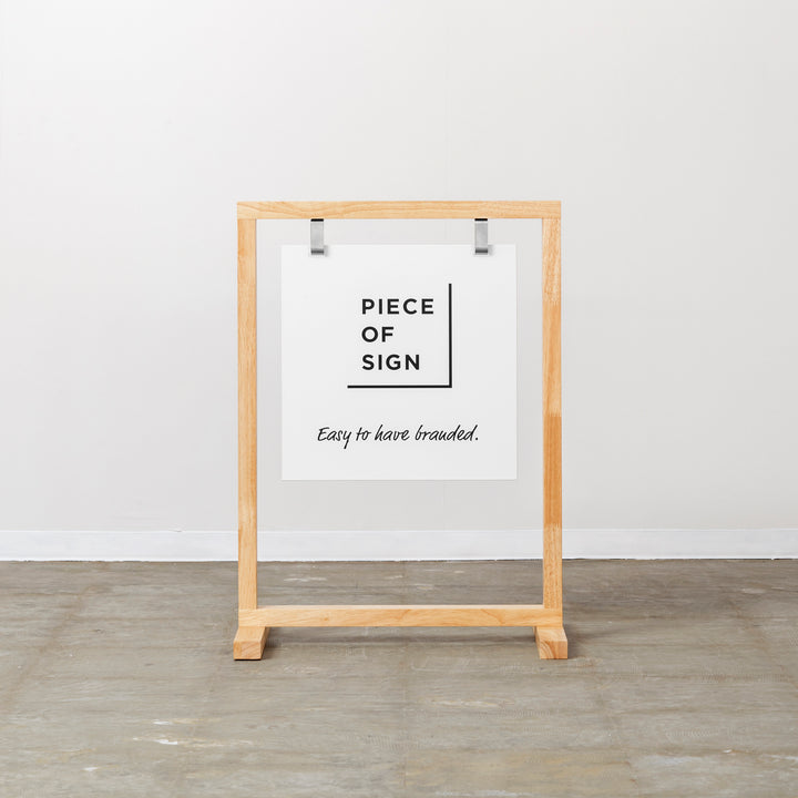 WOOD FRAME スタンドサイン - PIECE OF SIGN
