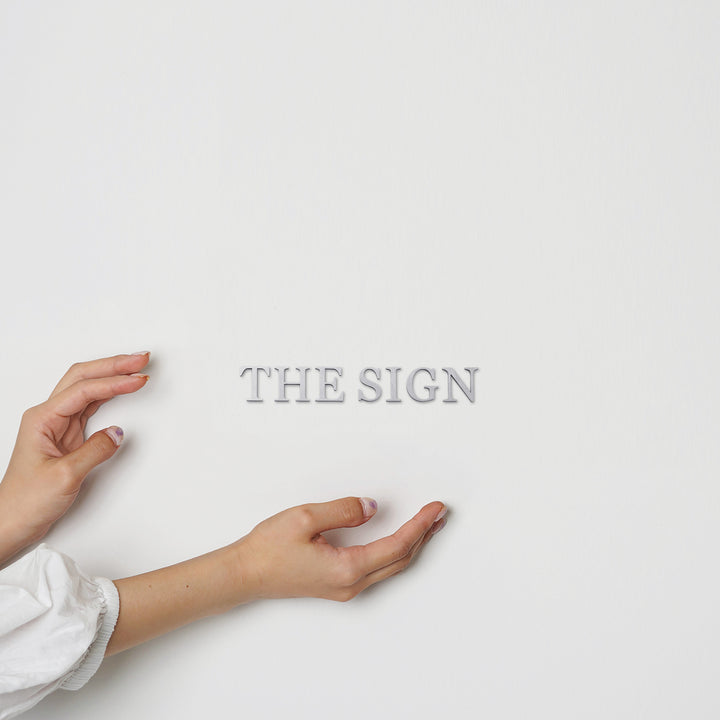 LETTER SIGN 切文字表札セット - PIECE OF SIGN