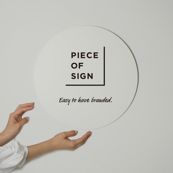 FLAT PLATE ウォールサイン - PIECE OF SIGN